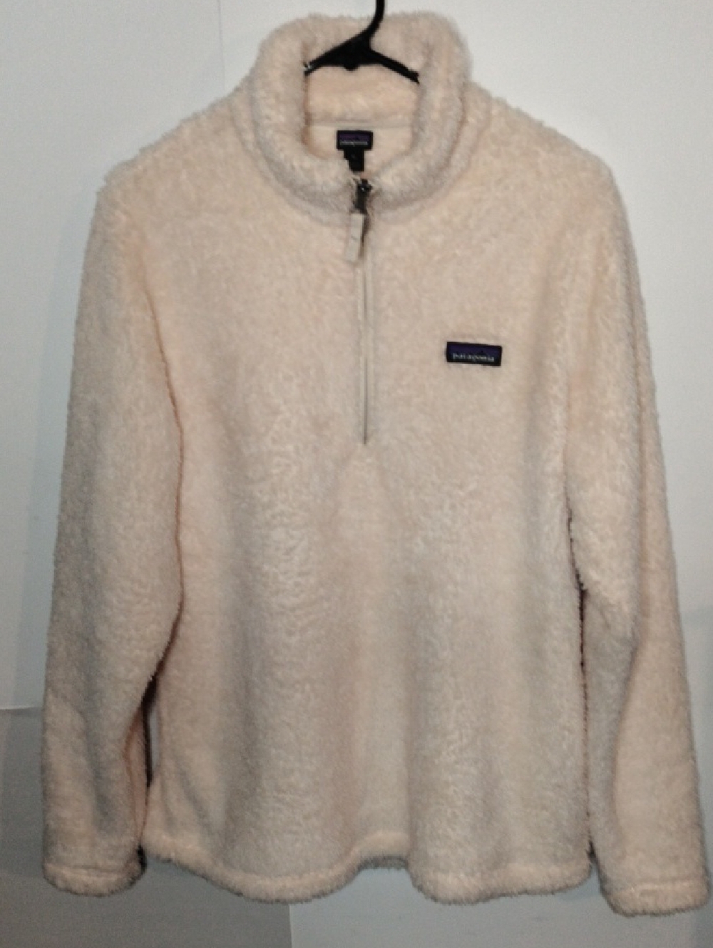Patagonia Woman's 1/4 Zip Light Pink Fleece Pullover